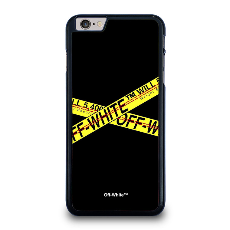OFF WHITE LOGO POLICE LINE iPhone 6 / 6S Plus Case