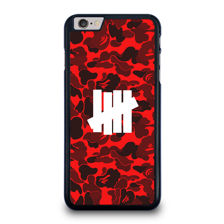 UNDEFEATED BAPE CAMO RED iPhone 6 / 6S Plus Case UNDEFEATED BAPE CAMO RED iPhone 6 / 6S Plus Case