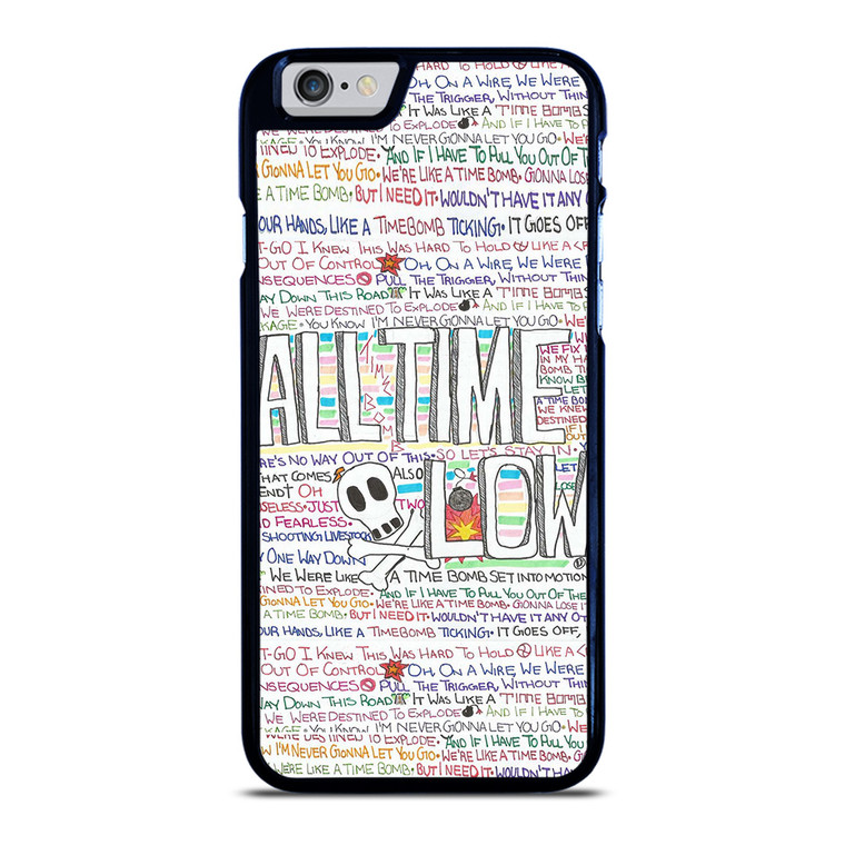 ALL TIME LOW WRITTING iPhone 6 / 6S Case