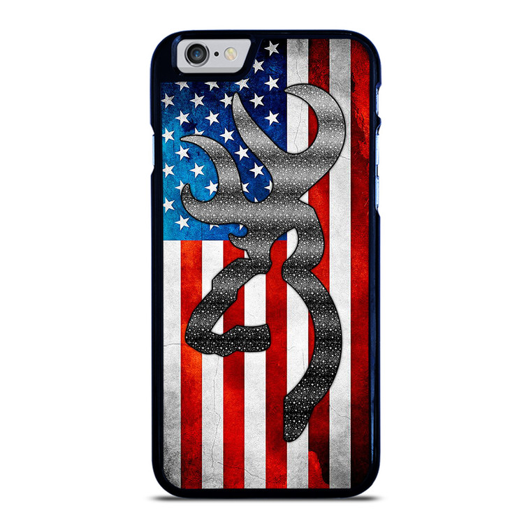 BROWNING CAMO AMERICAN FLAG iPhone 6 / 6S Case