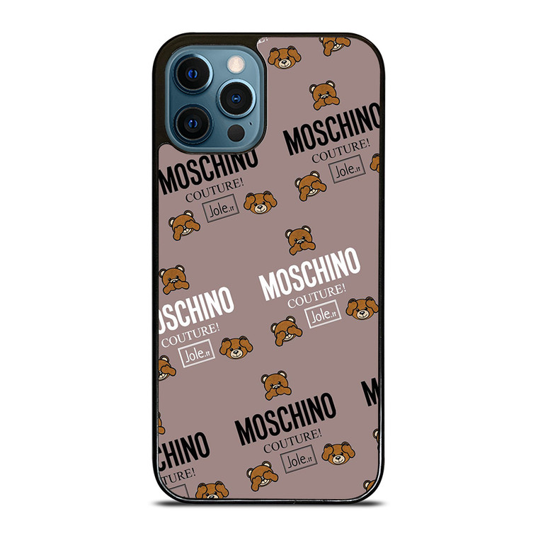 MOSCHINO COUTURE LOGO iPhone 12 Pro Max Case