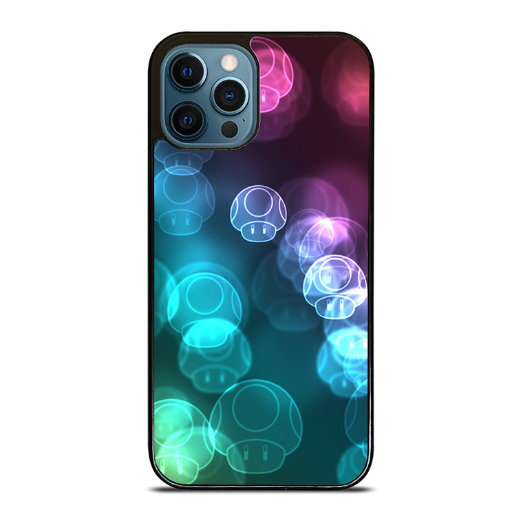MUSHROOM NEON MARIO BROSS iPhone 12 Pro Max Case