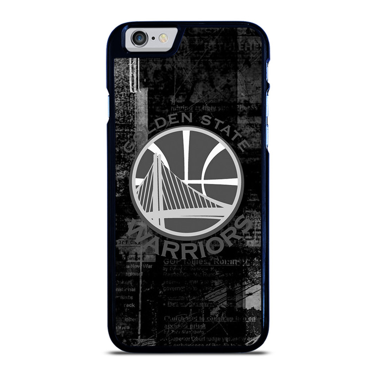 GOLDEN STATE WARRIORS LOGO BLACK WHITE iPhone 6 / 6S Case