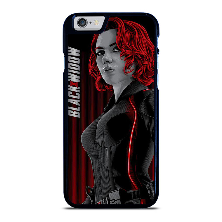 MARVEL BLACK WIDOW AVENGERS ART iPhone 6 / 6S Case