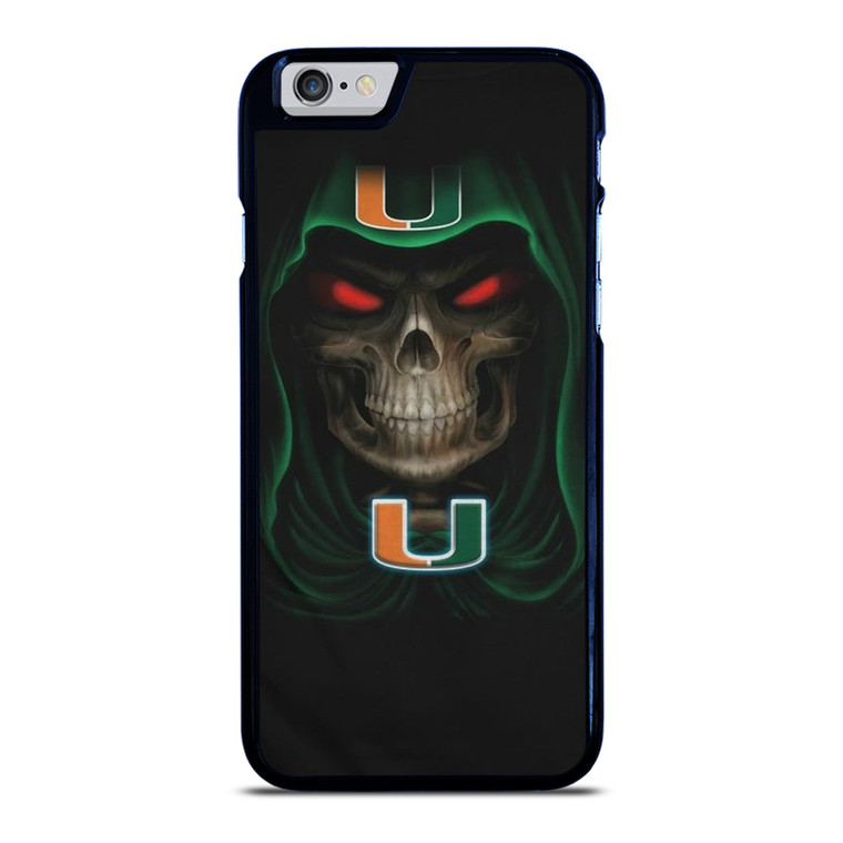 MIAMI HURRICANES SKULL iPhone 6 / 6S Case