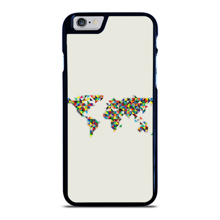 MINIMALISTIC WORLD MAP iPhone 6 / 6S Case