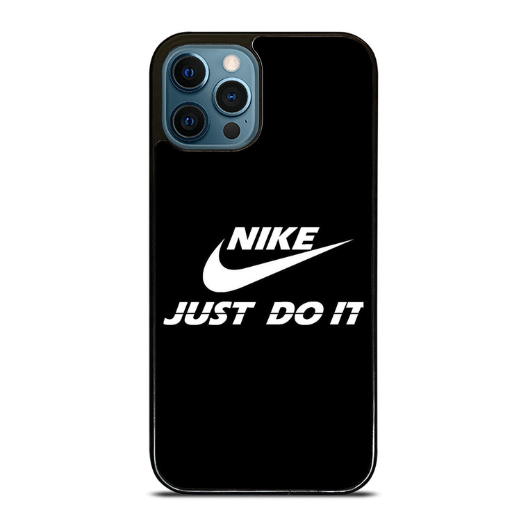 NIKE JUST DO IT BLACK iPhone 12 Pro Max Case