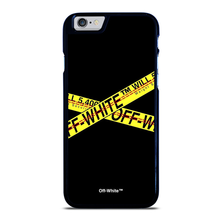 OFF WHITE LOGO POLICE LINE iPhone 6 / 6S Case
