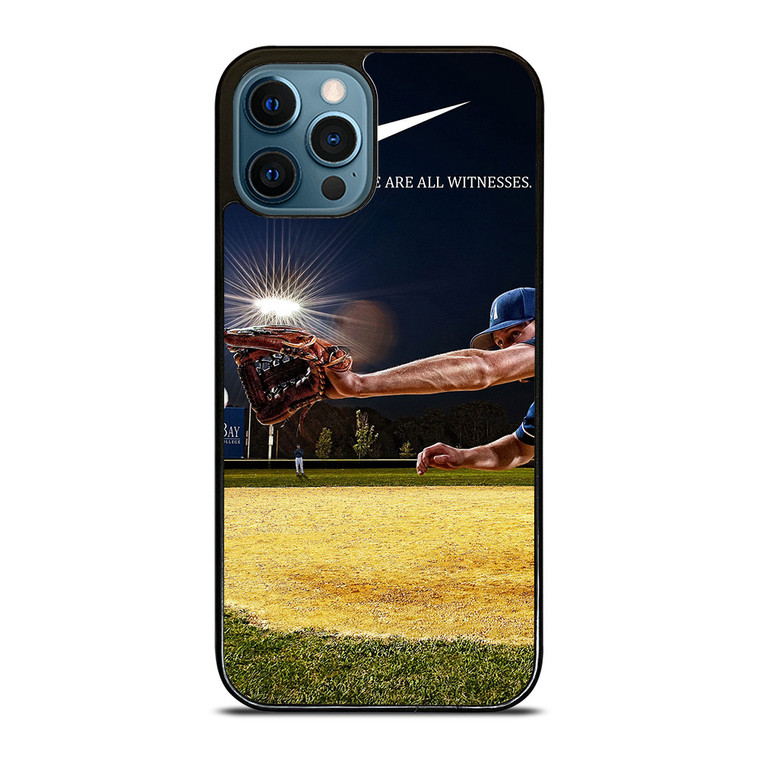 NIKE LOGO WE ARE ALL WITNESSES BASEBALL iPhone 12 Pro Max Case