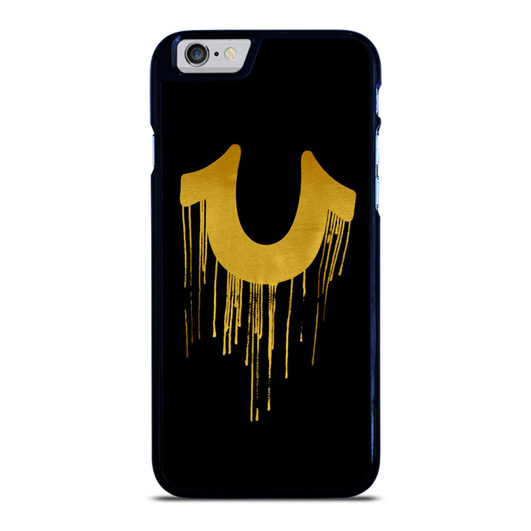 TRUE RELIGION GOLD BLACK LOGO iPhone 6 / 6S Case