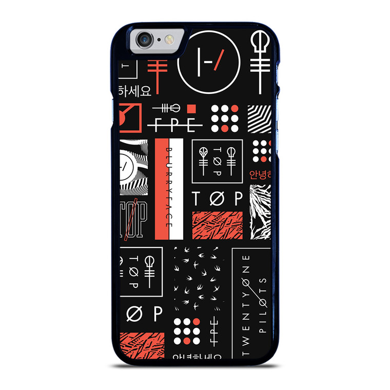 TWENTY ONE PILOTS BLURRYFACE ART iPhone 6 / 6S Case