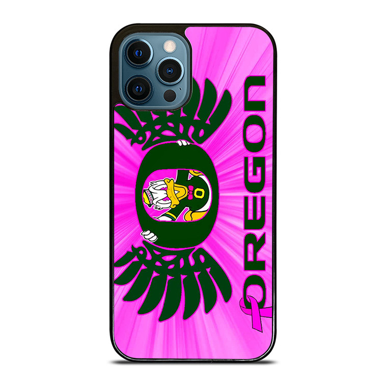 PINK GIRLS OREGON DUCKS iPhone 12 Pro Max Case