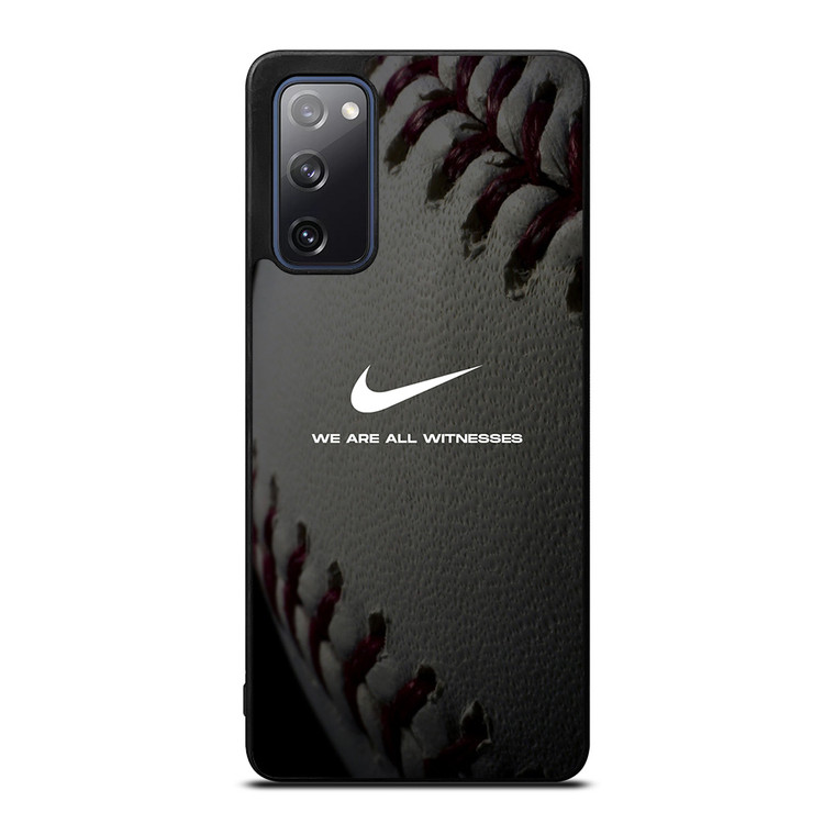 BASEBALL LOGO NIKE WE ARE ALL WITNESSES Samsung Galaxy S20 FE Case