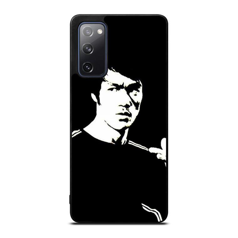 BRUCE LEE BLACK WHITE Samsung Galaxy S20 FE Case