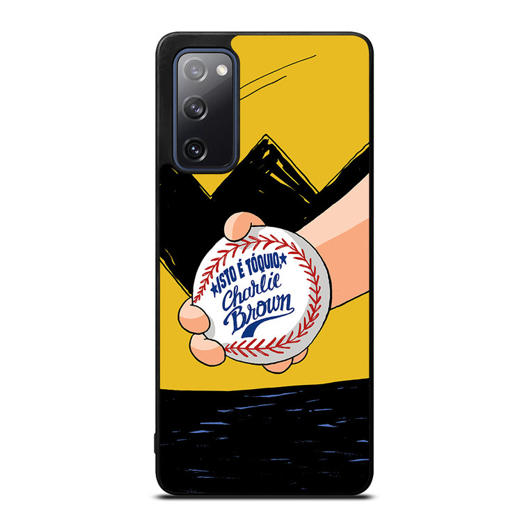 CHARLIE BROWN SNOOPY ISTO E TOQUIO Samsung Galaxy S20 FE Case