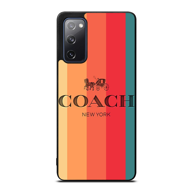 COACH NEW YORK STRIPES 2 Samsung Galaxy S20 FE Case