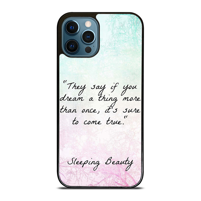 PRINCESS AURORA QUOTES iPhone 12 Pro Max Case PRINCESS AURORA QUOTES iPhone 12 Pro Max Case