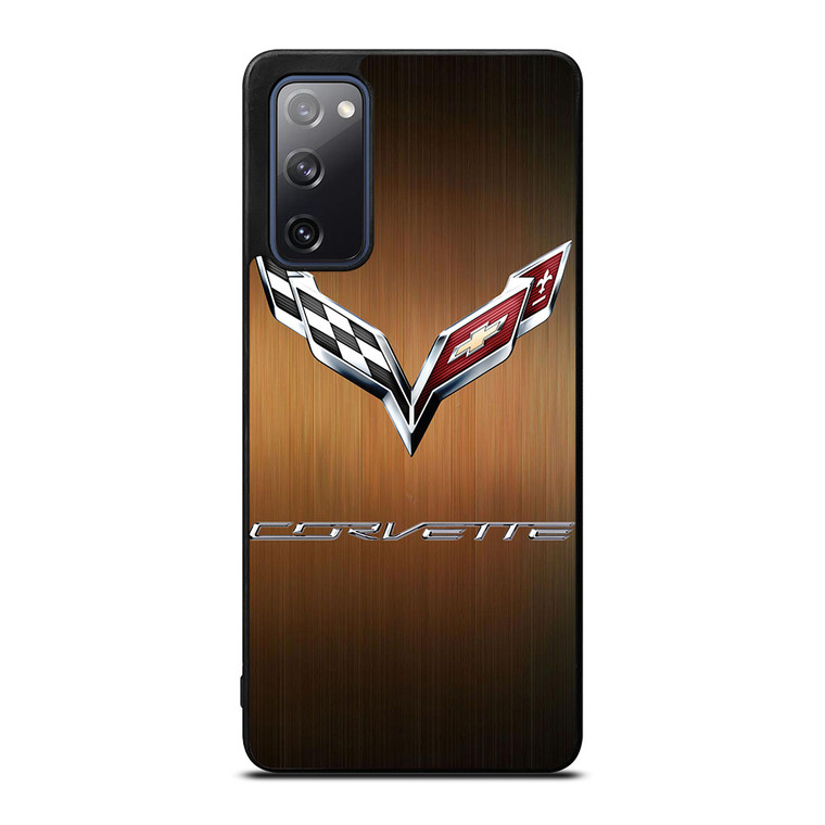 CORVETTE WOODEN LOGO Samsung Galaxy S20 FE Case