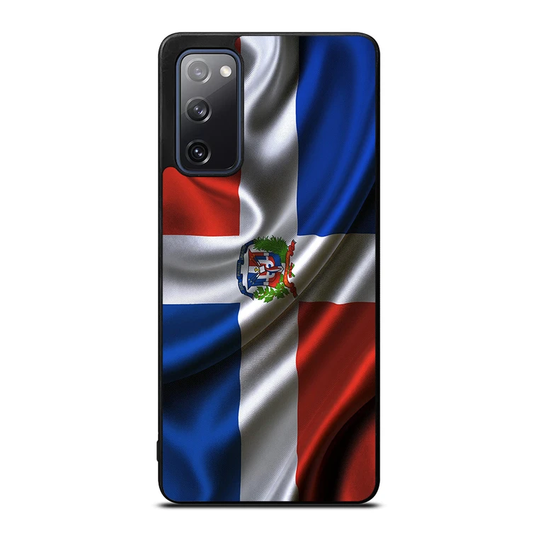 DOMINICAN REPUBLIC FLAG Samsung Galaxy S20 FE Case