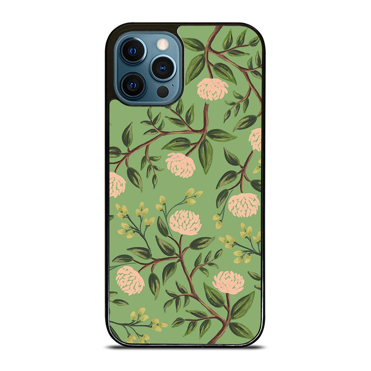RIFLE PAPER EMERALD PEONIES iPhone 12 Pro Max Case