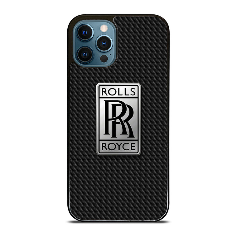 ROLLS ROYCE LOGO CARBON iPhone 12 Pro Max Case