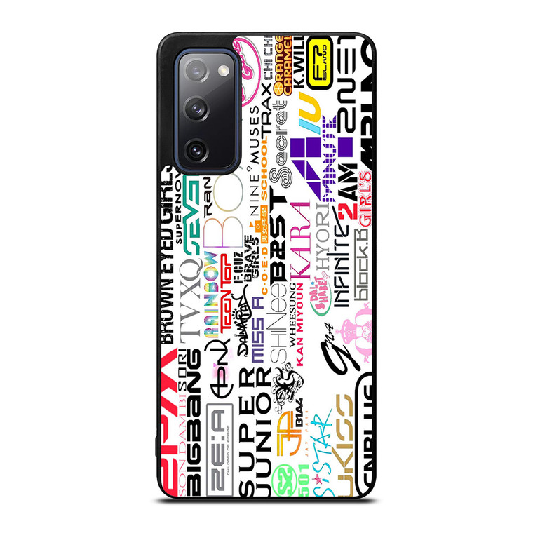 KPOP ALL BAND Samsung Galaxy S20 FE Case