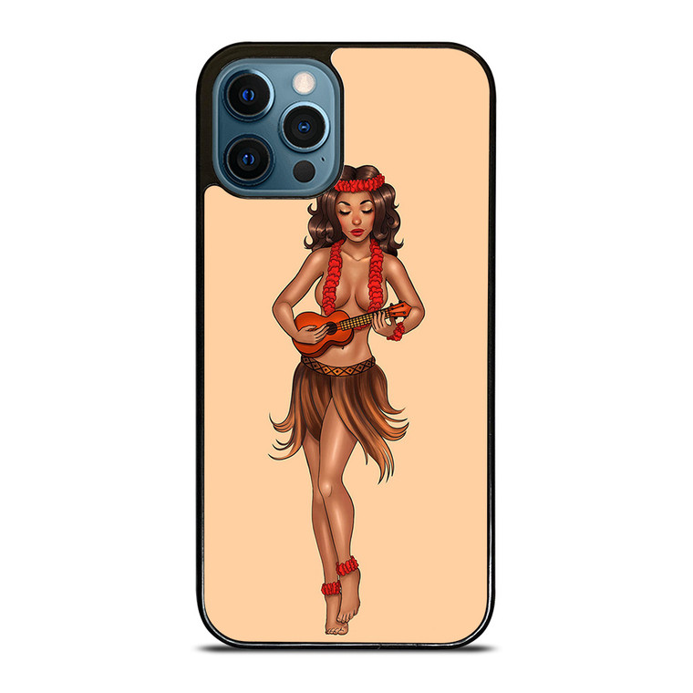 SAILOR JERRY S HULA GIRL iPhone 12 Pro Max Case SAILOR JERRY S HULA GIRL iPhone 12 Pro Max Case