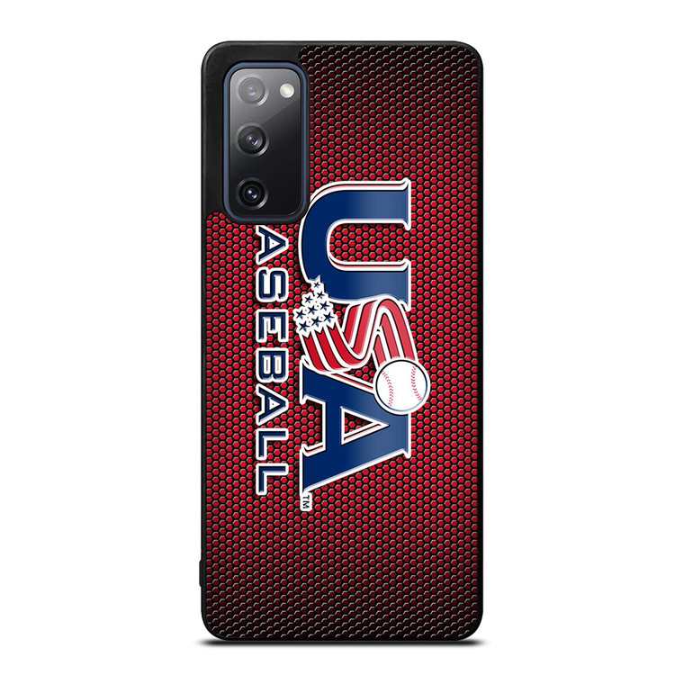 MAJOR BASEBALL LEAGUE LOGO RED Samsung Galaxy S20 FE Case