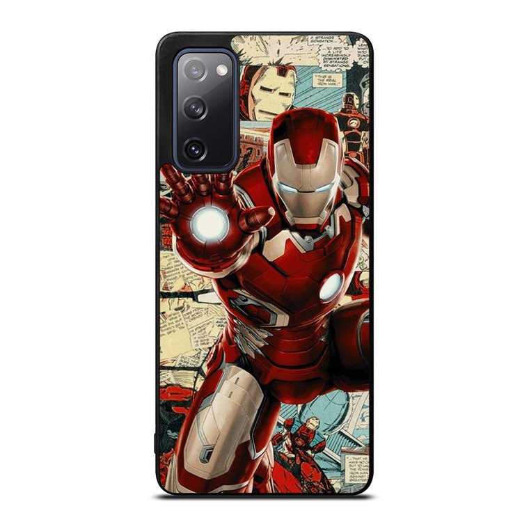 MARVEL IRONMAN COLLAGE COMIC Samsung Galaxy S20 FE Case