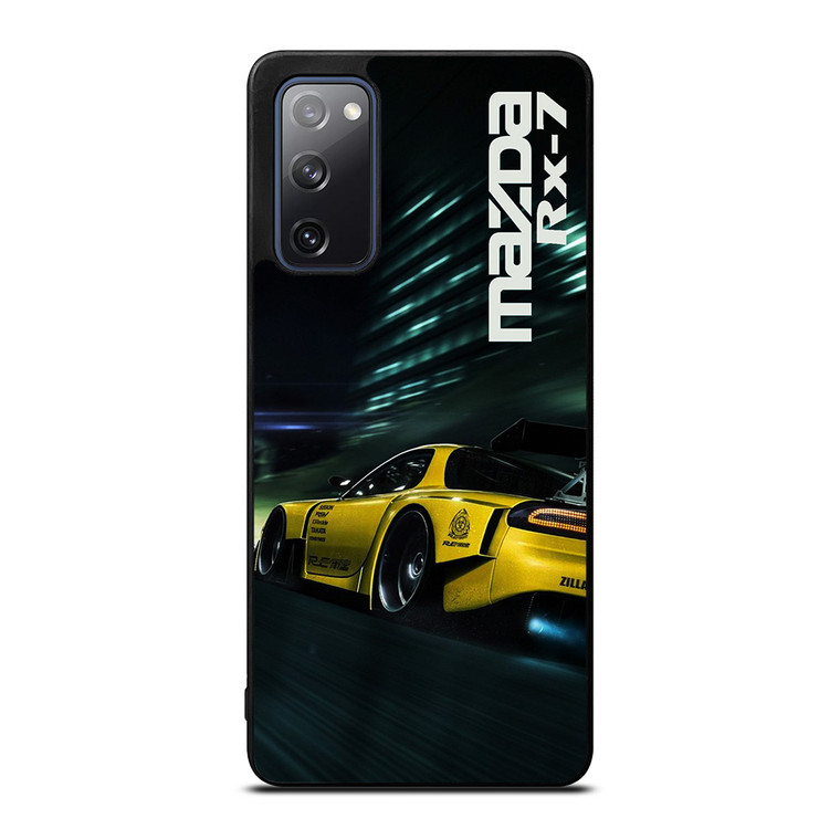 MAZDA RX7 SPEEDRACER YELLOW Samsung Galaxy S20 FE Case