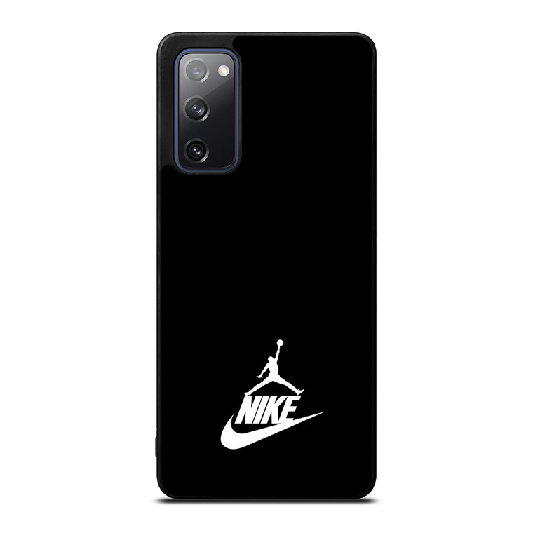 NIKE AIR JORDAN SIMPLE LOGO BLACK Samsung Galaxy S20 FE Case