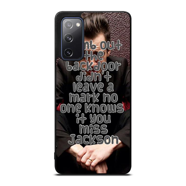 PANIC AT THE DISCO QUOTES MISS JACKSON Samsung Galaxy S20 FE Case
