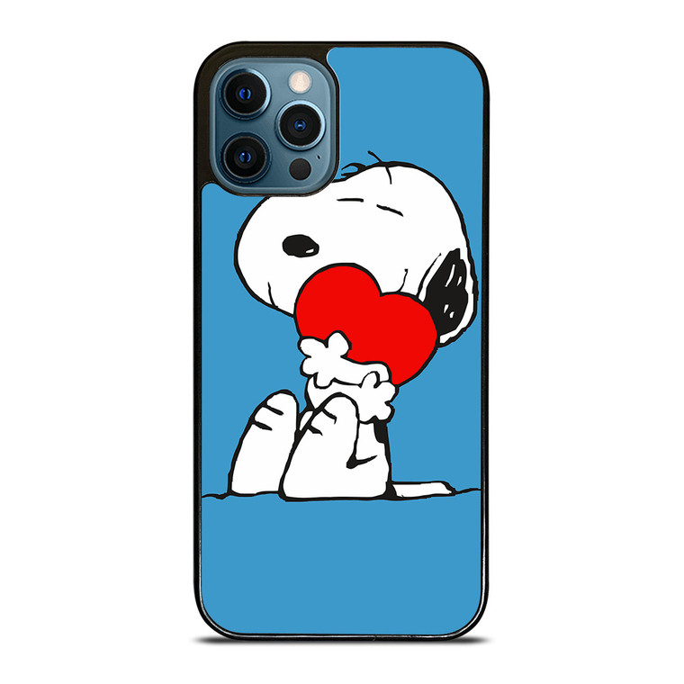 SNOOPY LOVE HEART iPhone 12 Pro Max Case