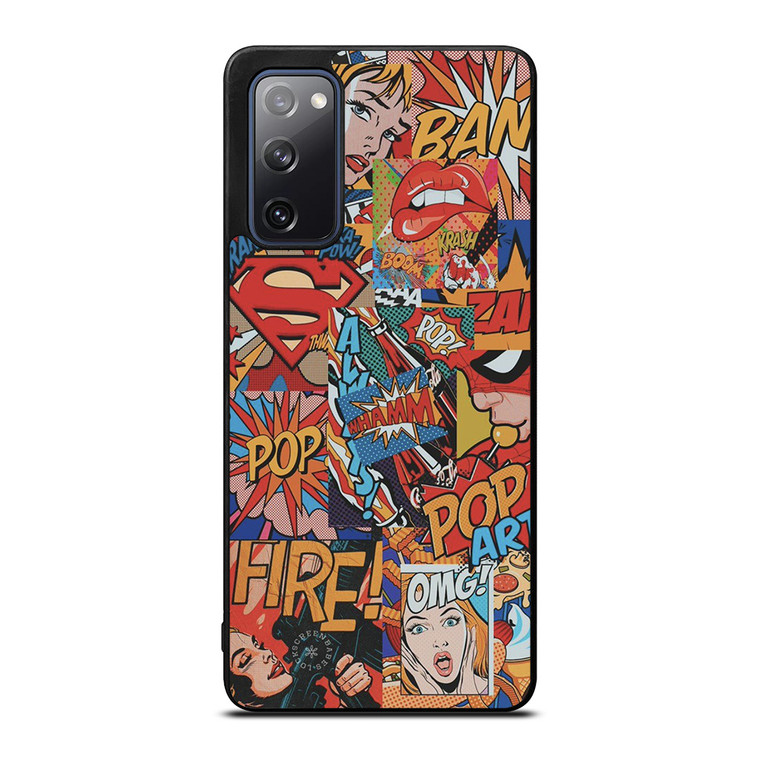 SUPERMAN POP ART COMIC Samsung Galaxy S20 FE Case