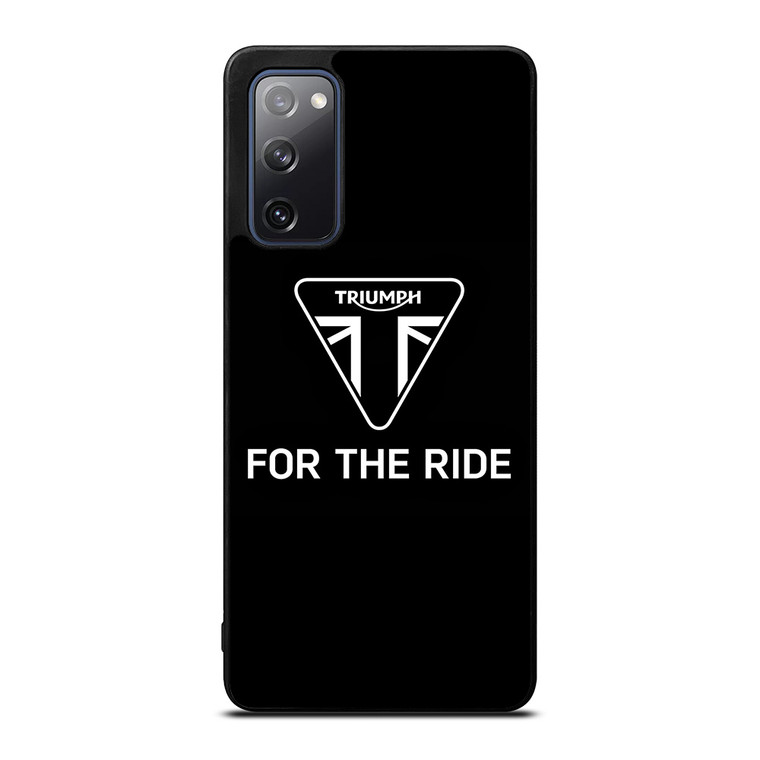 TRIUMPH FOR THE RIDE LOGO Samsung Galaxy S20 FE Case