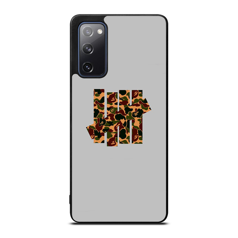 UNDEFEATED LOGO BAPE CAMO Samsung Galaxy S20 FE Case