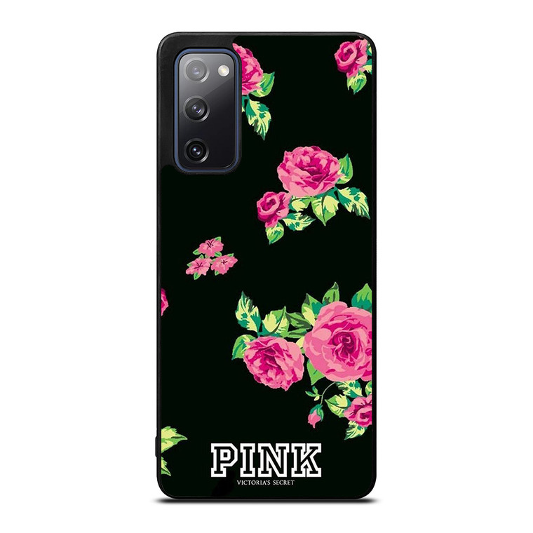 VICTORIA'S SECRET FLORAL PINK Samsung Galaxy S20 FE Case