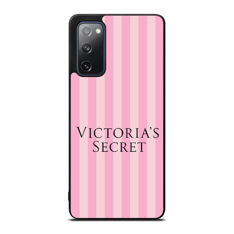 VICTORIA'S SECRET LOGO PINK STRIPE Samsung Galaxy S20 FE Case