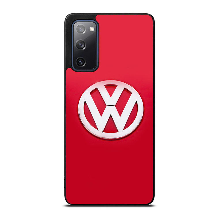VW VOLKSWAGEN LOGO RED Samsung Galaxy S20 FE Case