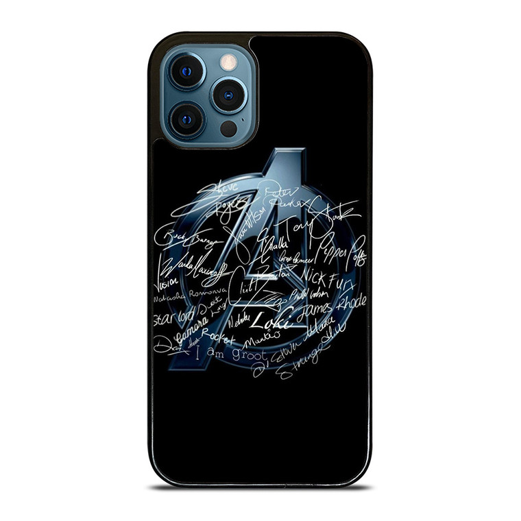 THE AVENGERS SIGNATURE iPhone 12 Pro Max Case THE AVENGERS SIGNATURE iPhone 12 Pro Max Case