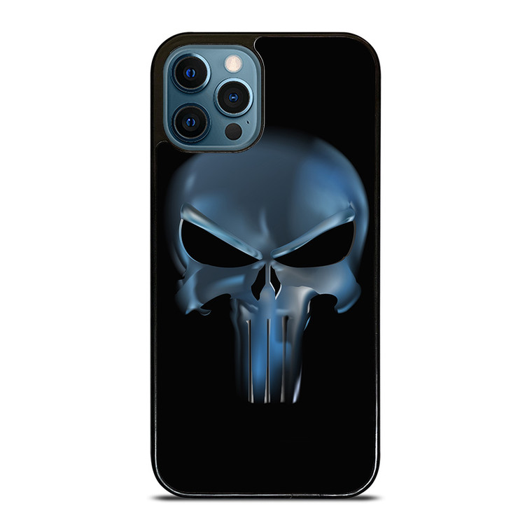 THE PUNISHER SKULL METAL LOGO iPhone 12 Pro Max Case