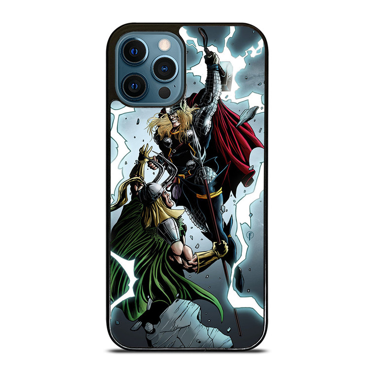 THOR VS LOKI ANIME iPhone 12 Pro Max Case