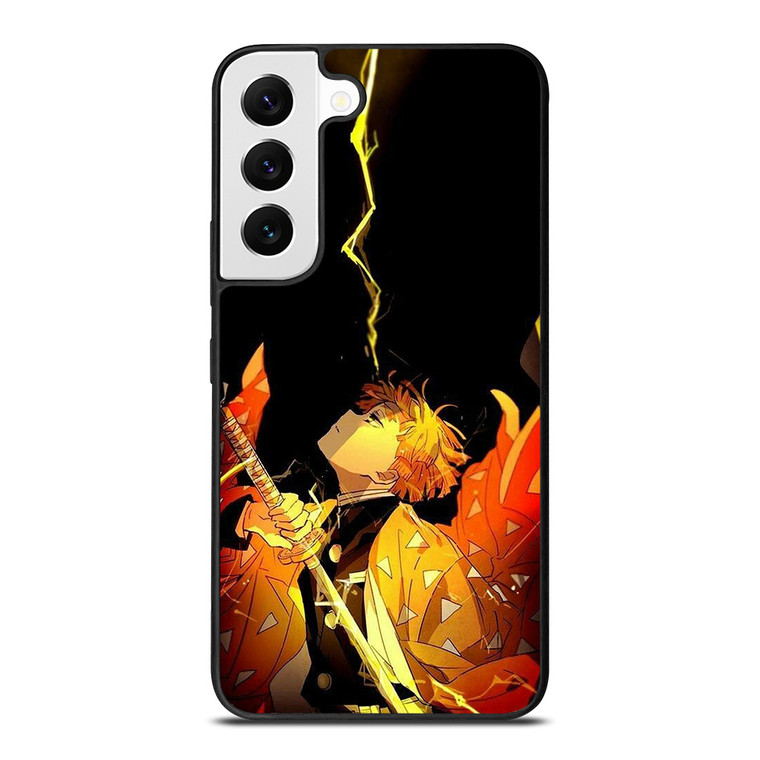 ANIME DEMON HUNTERKIMETSU NO YAIBA SHUIGETSU YELLOW THUNDER Samsung Galaxy S22 Case