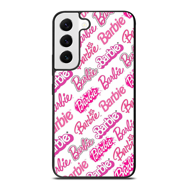 BARBIE TYPOGRAPHY PATTERN Samsung Galaxy S22 Case