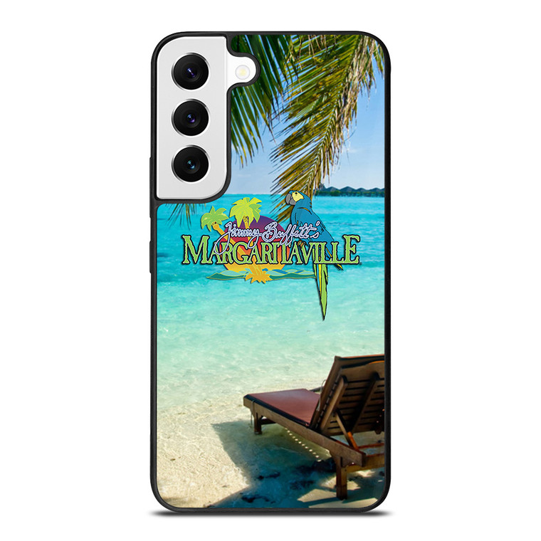 BEACH JIMMY BUFFETS MARGARITAVILLE BEACH Samsung Galaxy S22 Case