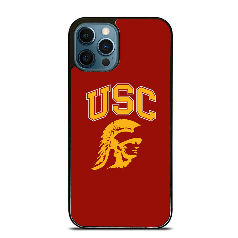 USC TROJANS LOGO 4 iPhone 12 Pro Max Case
