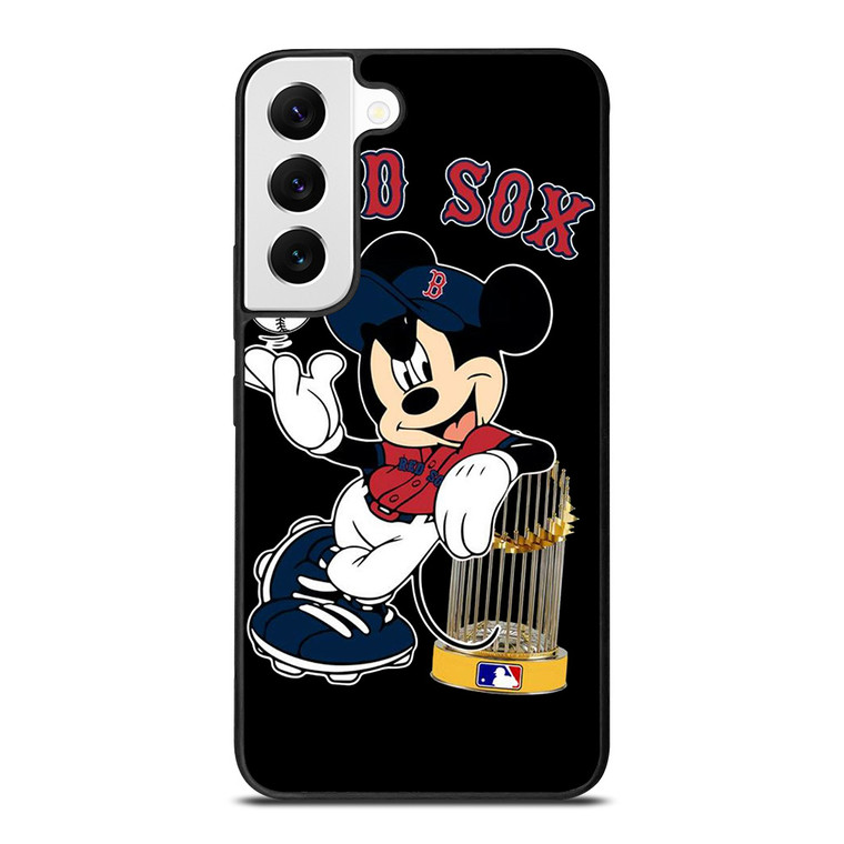 BOSTON RED SOX MICKEY MOUSE Samsung Galaxy S22 Case
