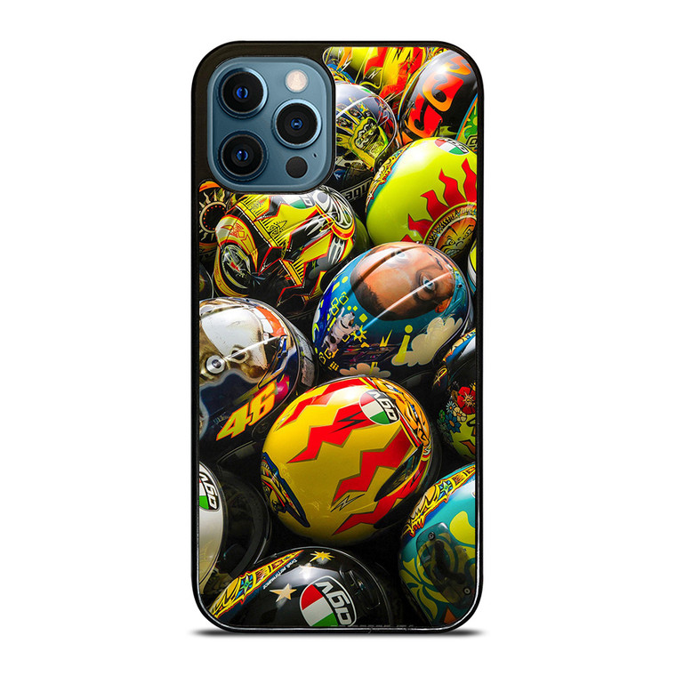 VALENTINO ROSSI AGV COLLECTION HELMETS iPhone 12 Pro Max Case VALENTINO ROSSI AGV COLLECTION HELMETS iPhone 12 Pro Max Case