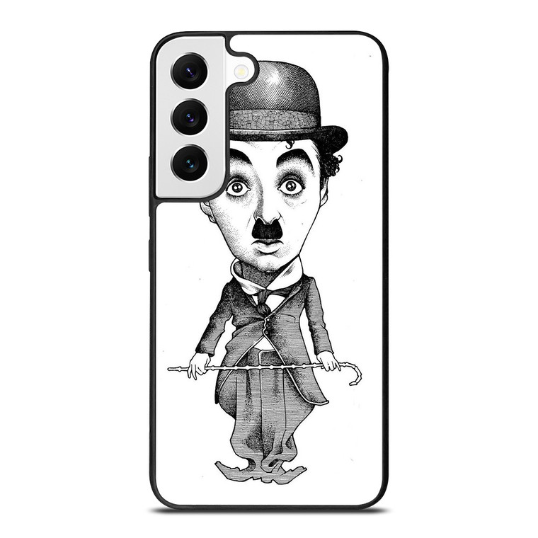 CHARLIE CHAPLIN CARTOON Samsung Galaxy S22 Case