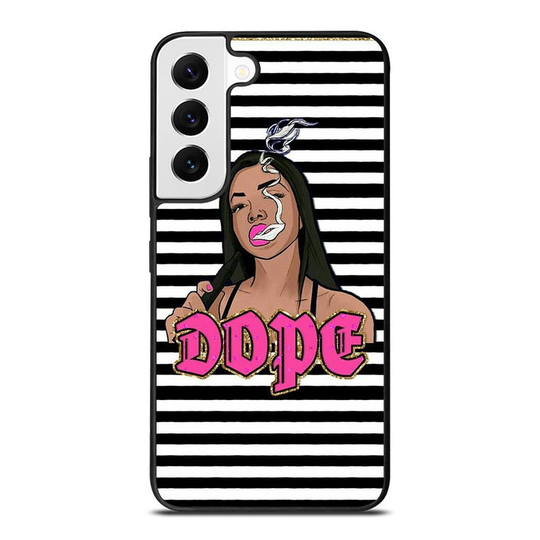 DOPE CIGAR GIRL STRIPE Samsung Galaxy S22 Case